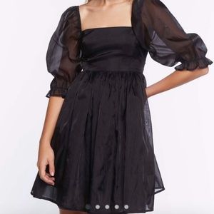 ISO forever 21 black organza dress please help